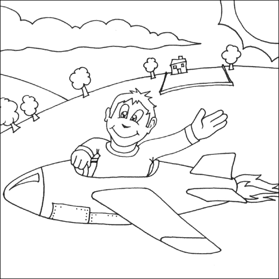 Un garçon en pleine activité de coloriage avec des jouets autour