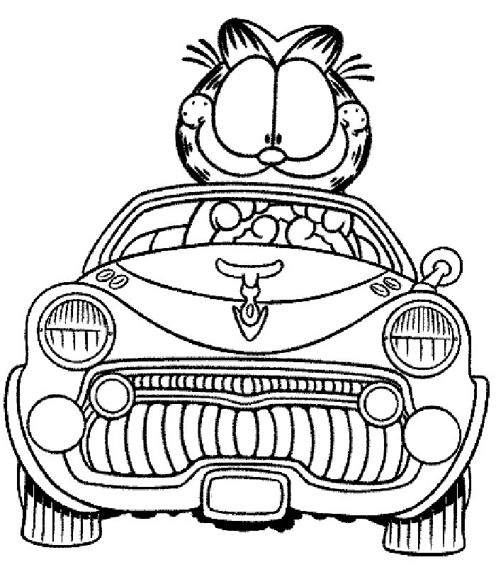 Coloriage Garfield #16479 à imprimer Coloriage Garfield #16479 à imprimer