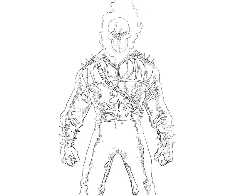 Coloriage Ghost Rider #43034 à imprimer Coloriage Ghost Rider #43034 à imprimer