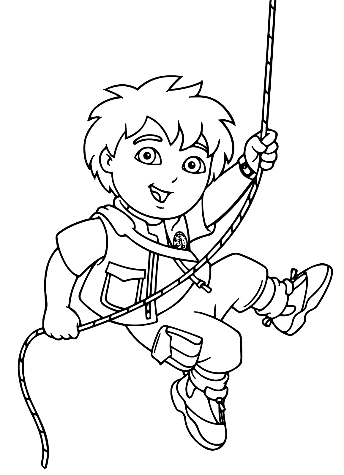 Coloriage Go Diego! #16585 à imprimer Coloriage Go Diego! #16585 à imprimer