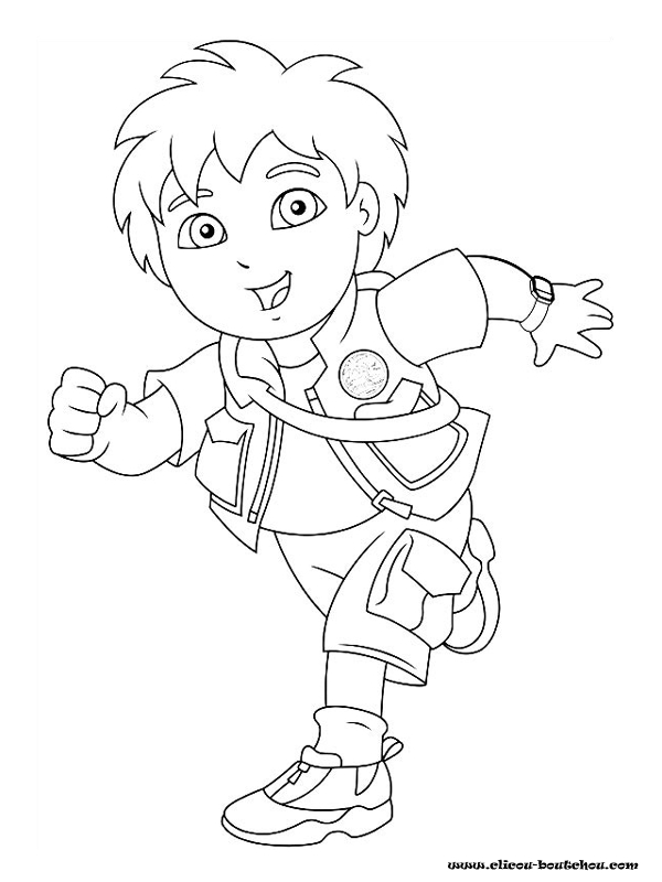 Go Diego en pleine aventure dans la jungle