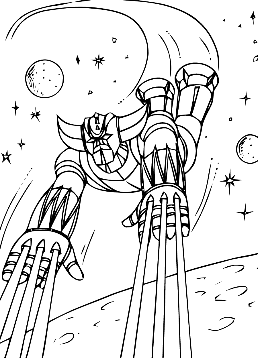 Coloriage Goldorak #43063 à imprimer Coloriage Goldorak #43063 à imprimer
