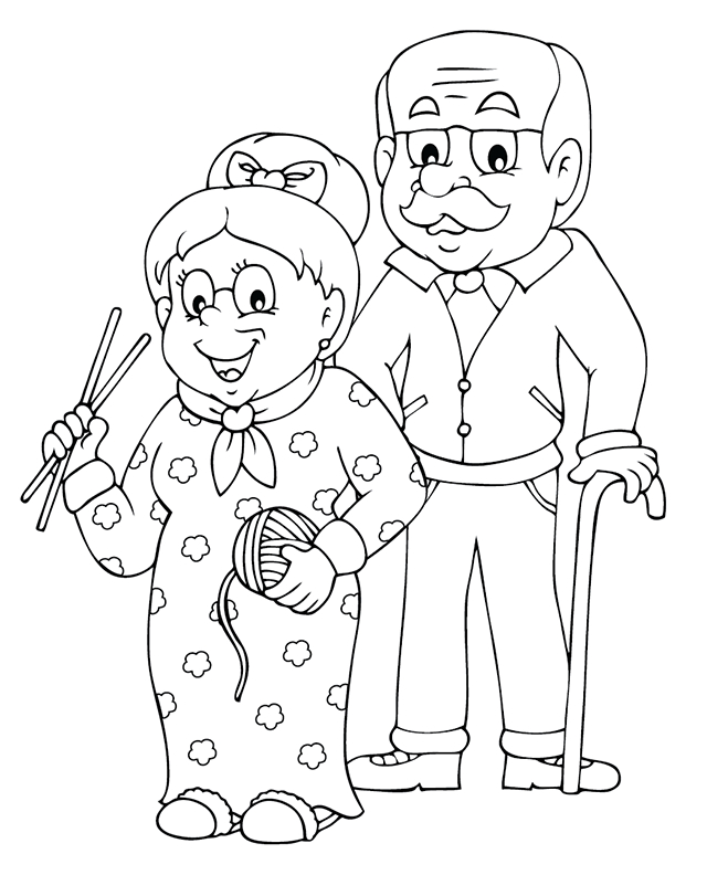 Un grand-parent et son petit-enfant partageant un moment de complicité autour d'un coloriage