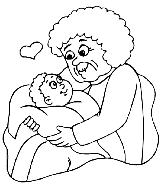 Grand-parents partageant un moment de tendresse avec leurs petits-enfants