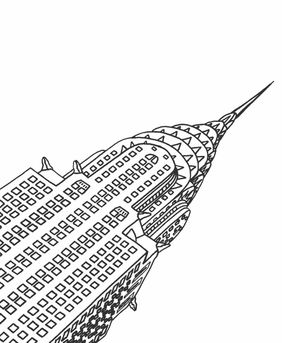 Coloriage Gratte-ciel #11601 à imprimer Coloriage Gratte-ciel #11601 à imprimer