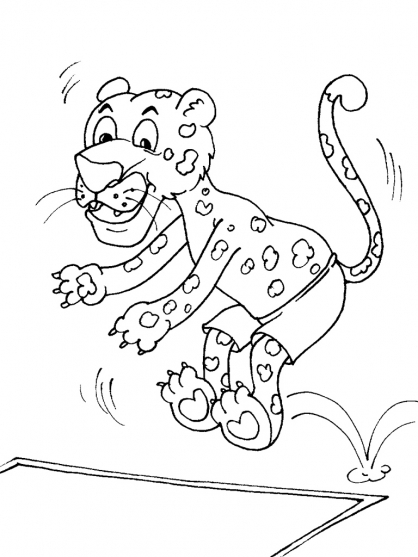 Coloriage Guépard #5979 à imprimer Coloriage Guépard #5979 à imprimer