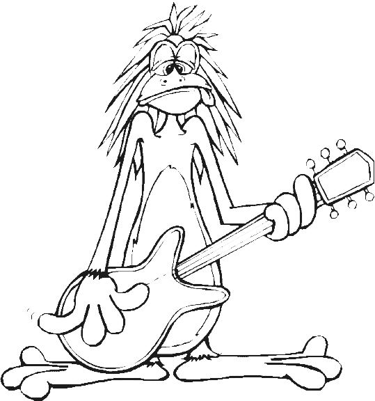 Un guitariste en pleine performance sur scène