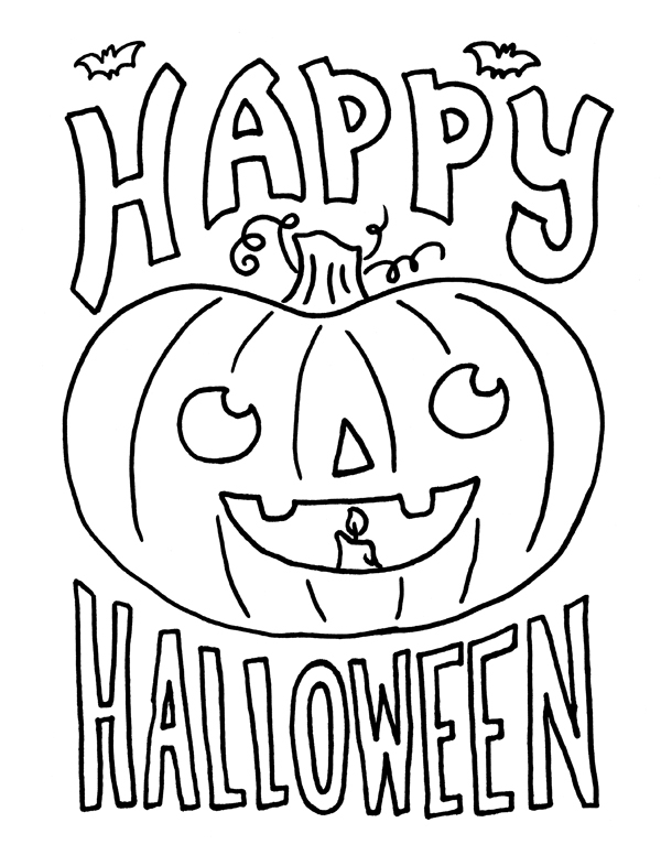 Scène d'Halloween avec un fantôme et des citrouilles dans un décor nocturne