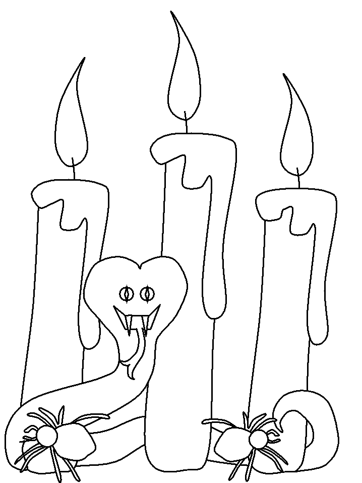 Scène d'Halloween avec une sorcière et sa citrouille