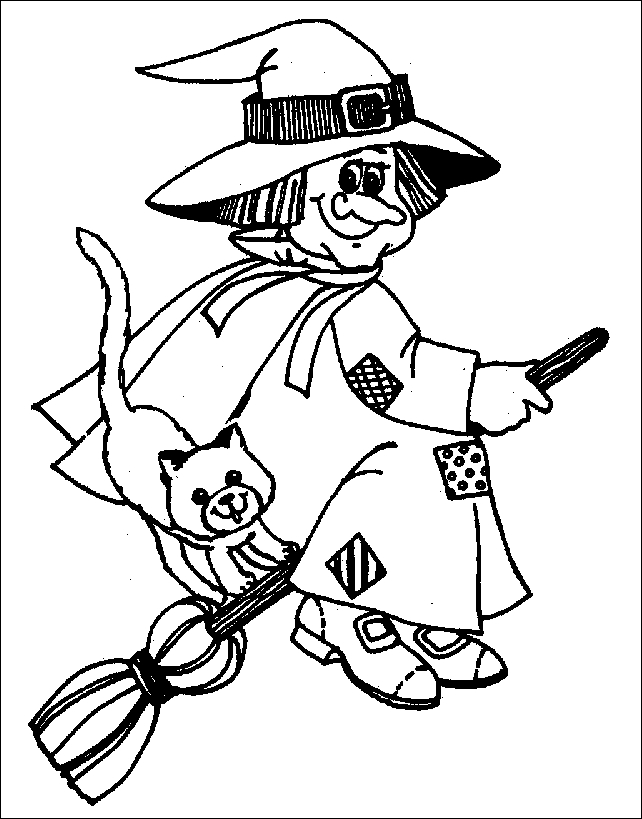 Scène d'Halloween avec un chat noir et une citrouille souriante