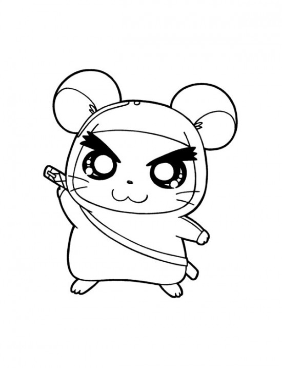 Hamster mignon en pleine exploration dans son univers