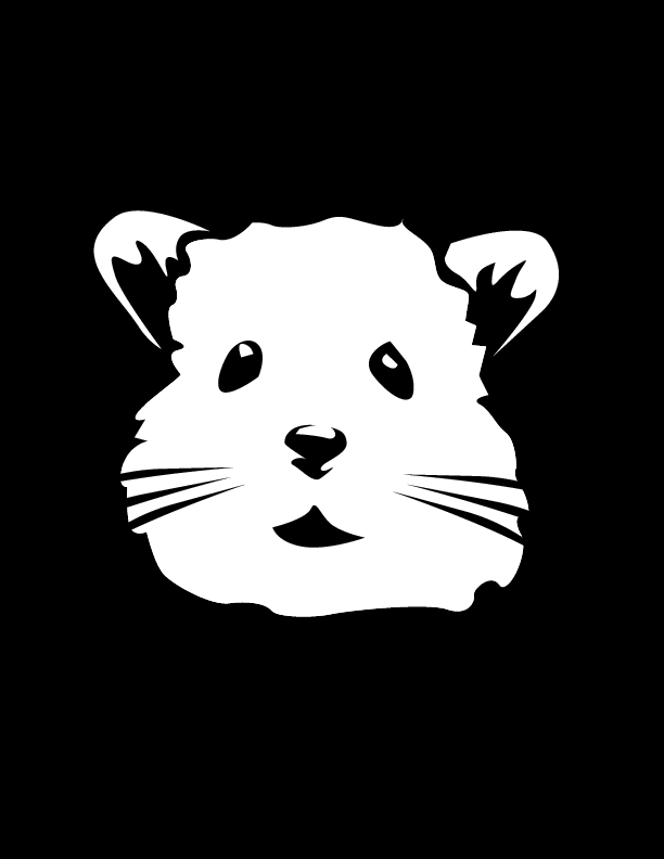 Un hamster curieux explorant son monde avec un fond naturel