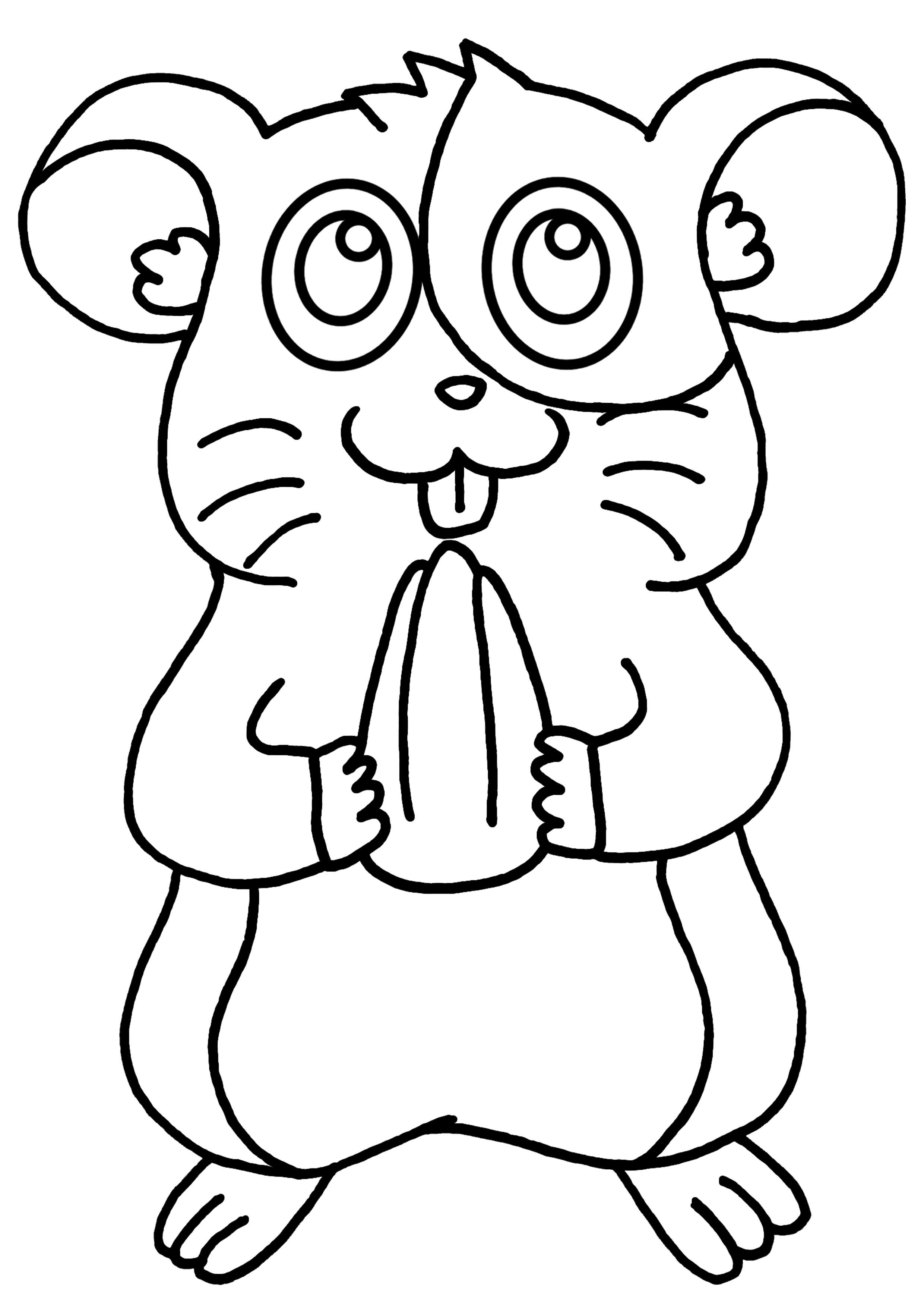 Un hamster mignon entouré d'éléments naturels