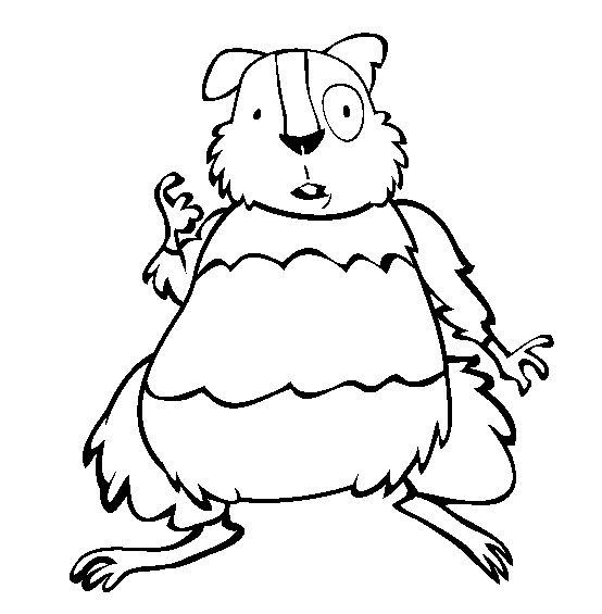 Un hamster curieux explorant un monde de verdure
