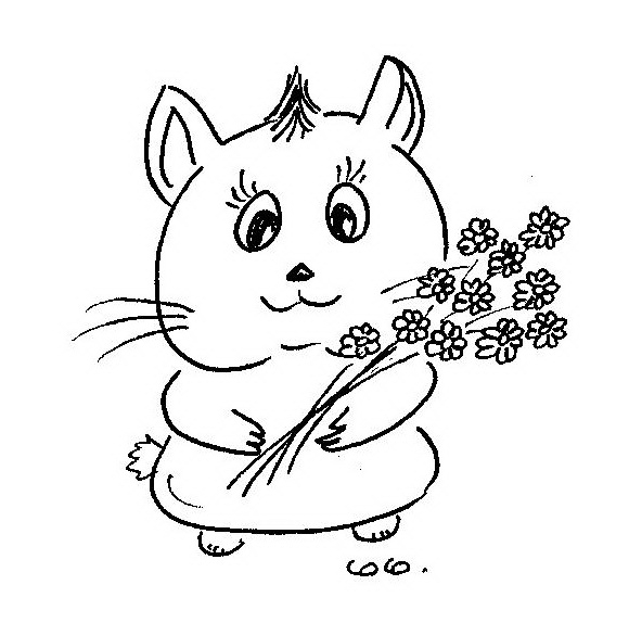 Un hamster curieux explorant son environnement