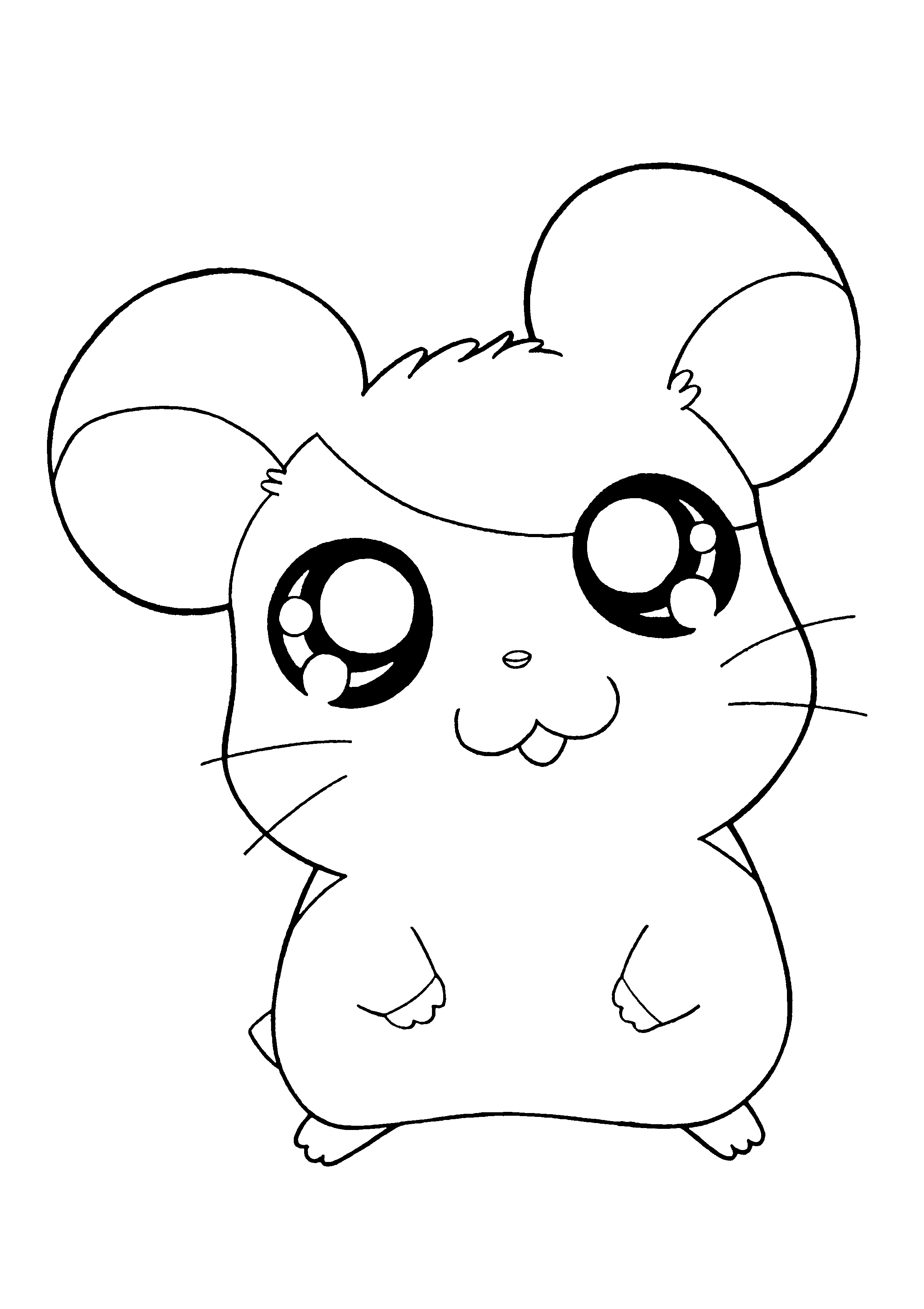 Hamtaro et ses amis en pleine aventure dans un décor naturel