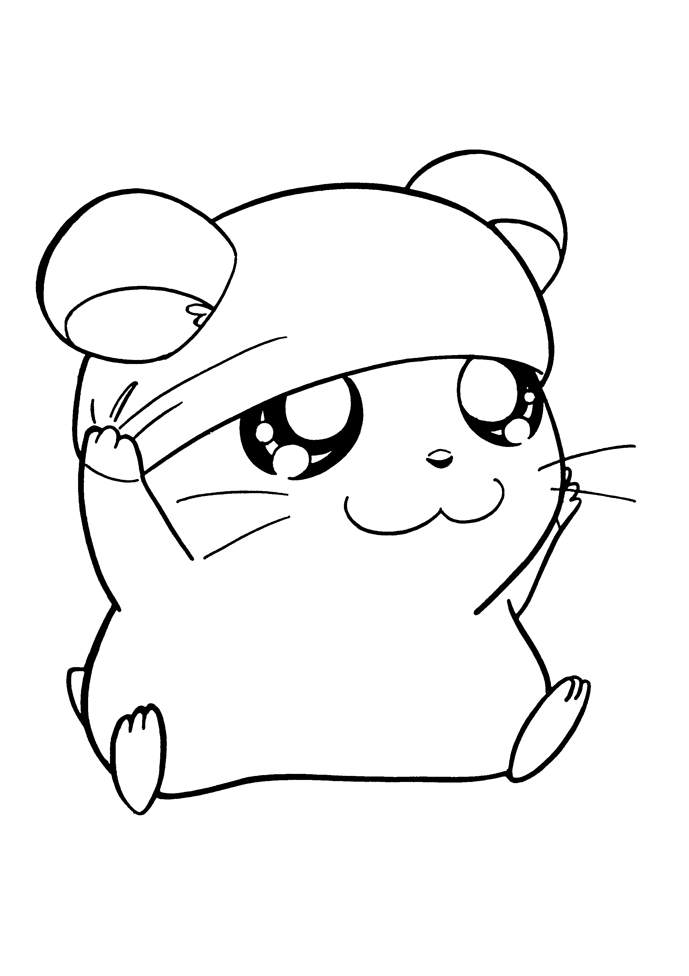 Hamtaro et ses amis jouant dans un champ fleuri