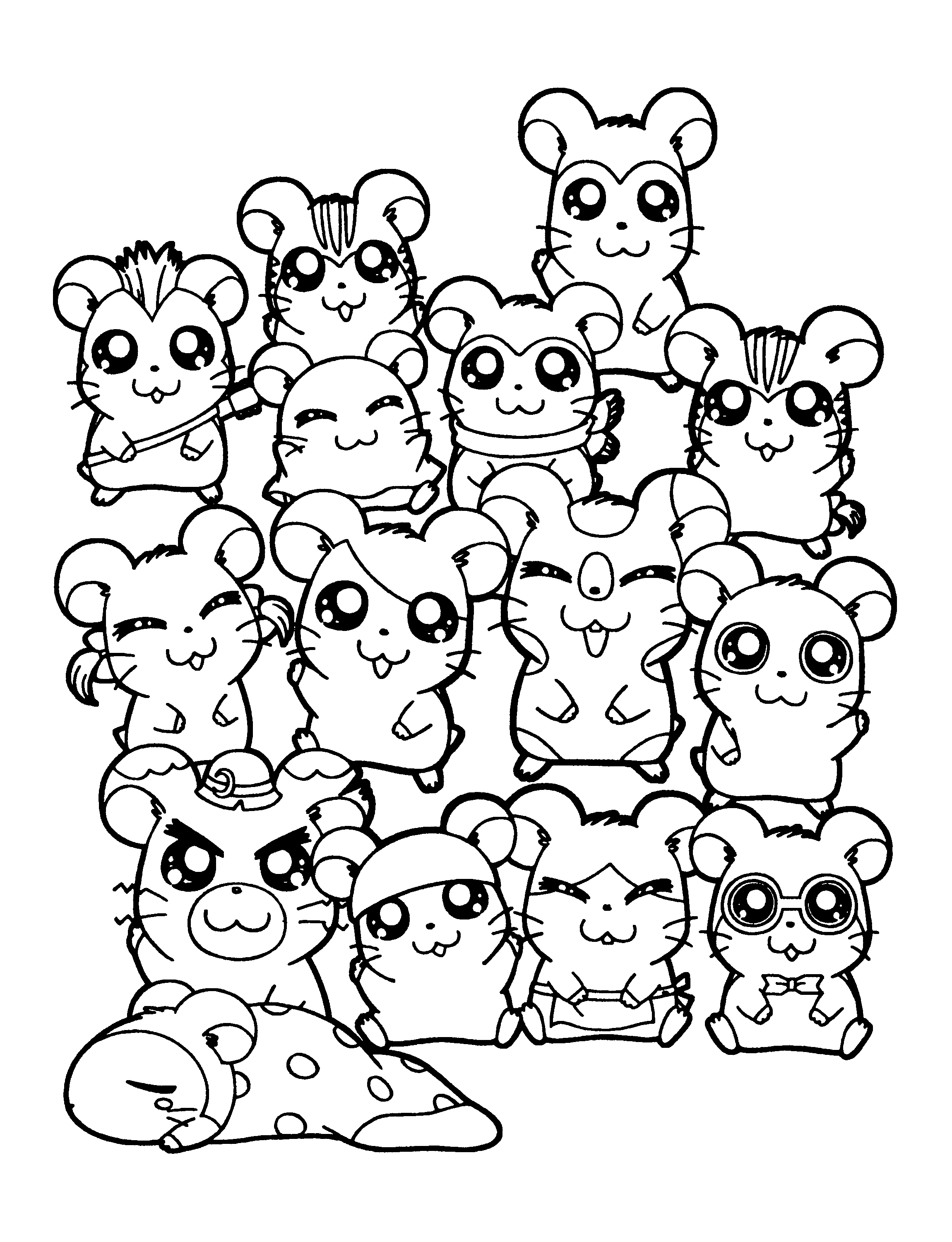 Coloriage Hamtaro #16710 à imprimer Coloriage Hamtaro #16710 à imprimer