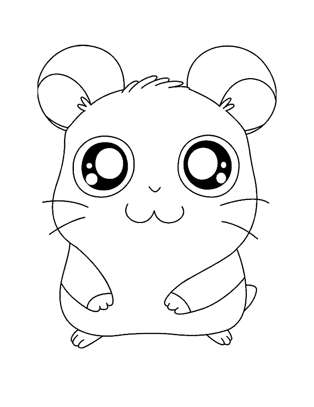 Hamtaro en pleine exploration dans un décor naturel