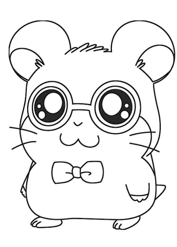 Hamtaro en pleine exploration avec ses amis dans un décor naturel