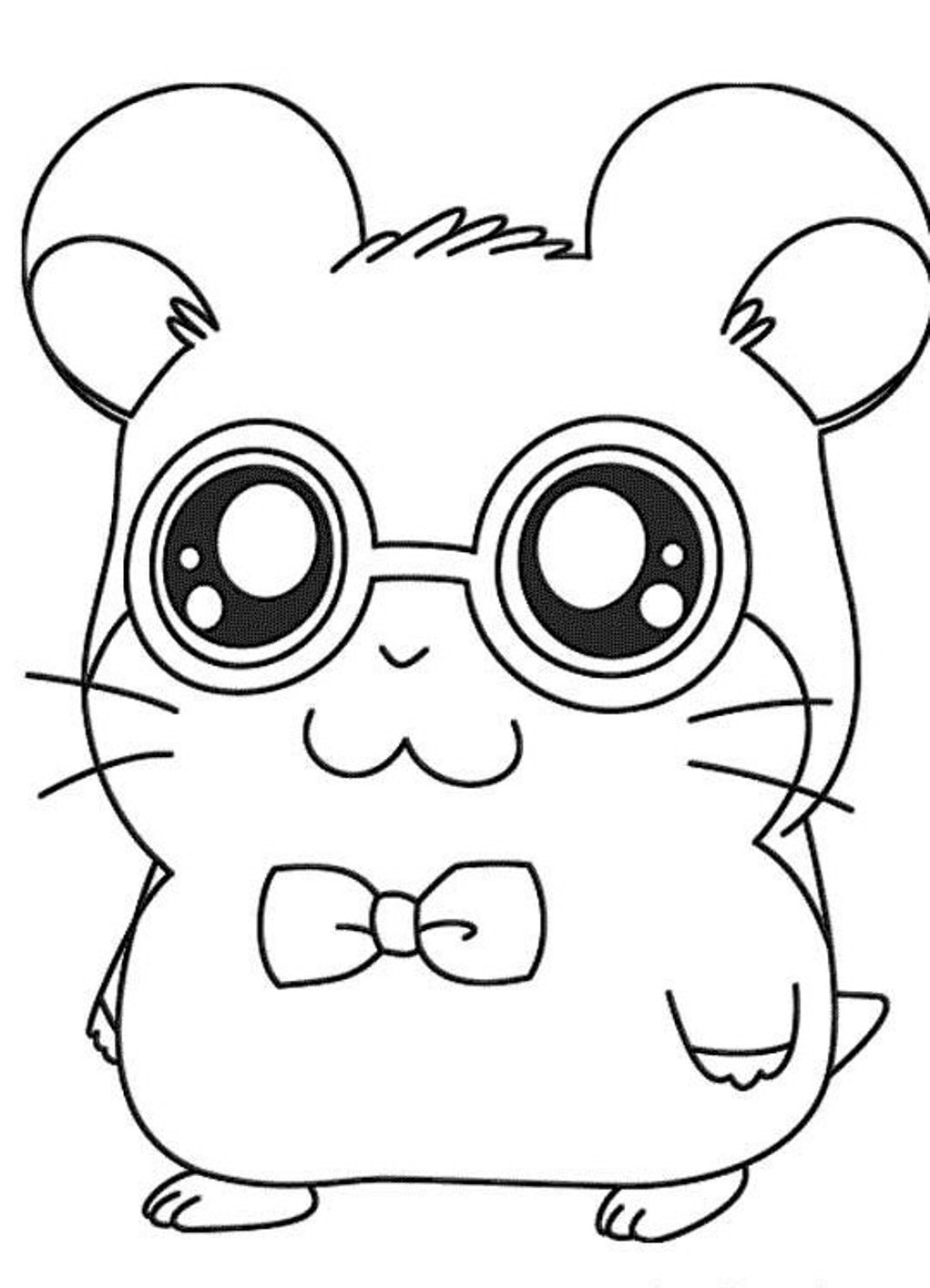 Hamtaro jouant joyeusement avec ses amis dans un décor paisible