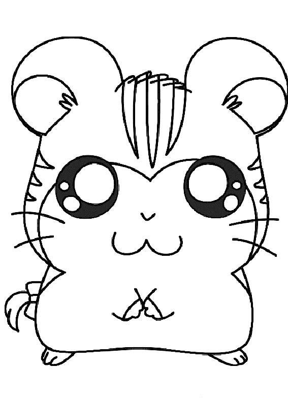Hamtaro et ses amis dans un moment de jeu en plein air