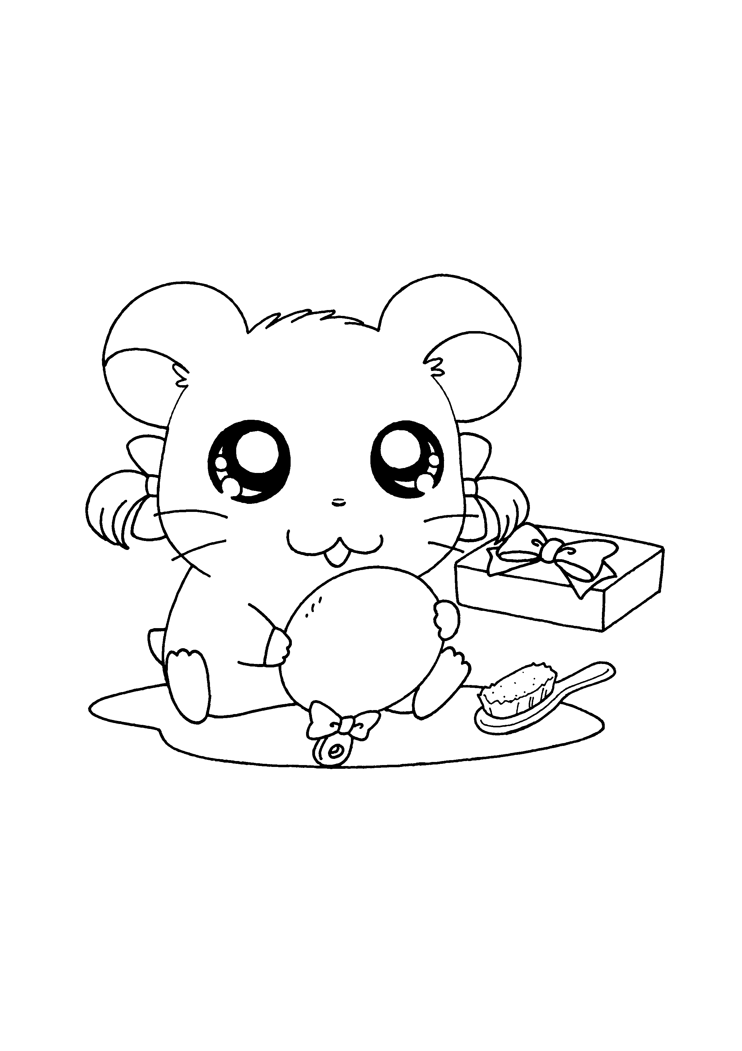 Hamtaro et ses amis en pleine aventure dans la nature