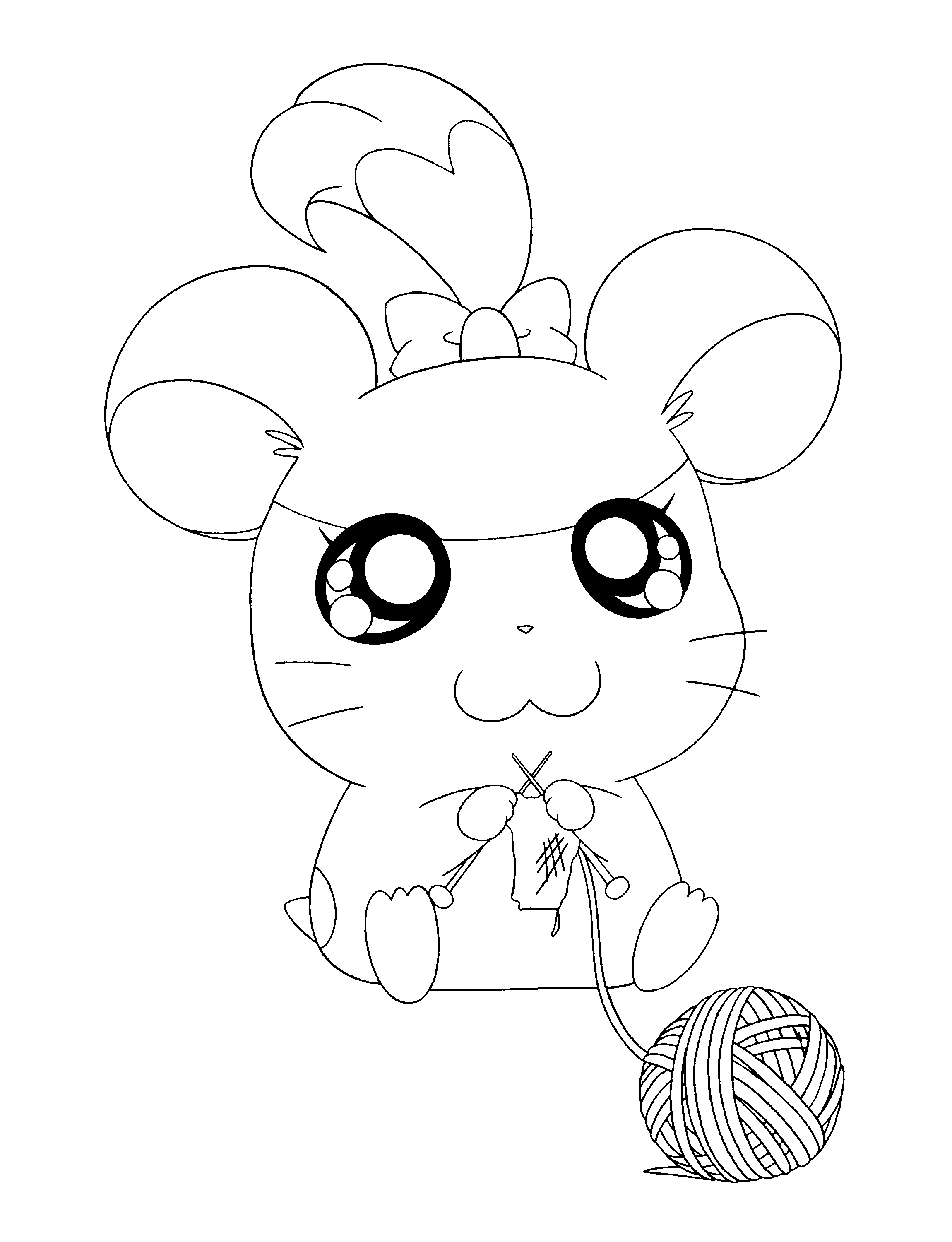Hamtaro et ses amis en pleine aventure dans la nature