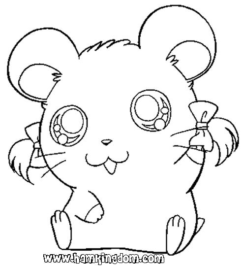 Hamtaro et ses amis en pleine aventure dans un jardin
