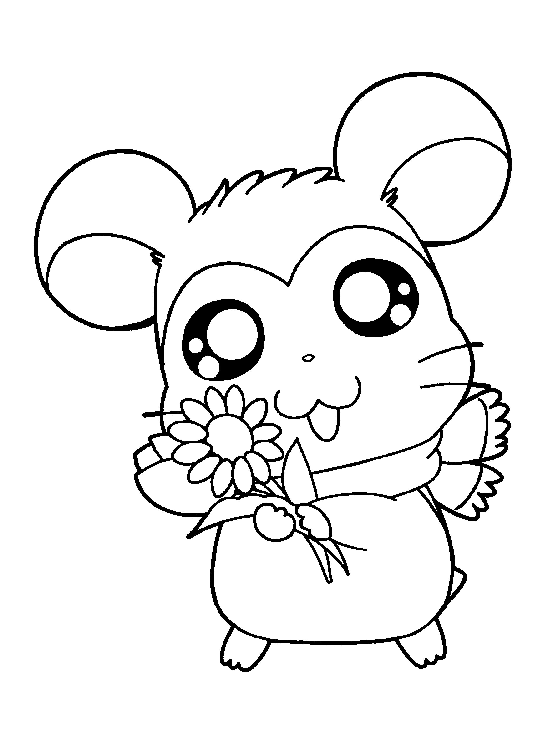 Hamtaro et ses amis en pleine aventure dans la nature