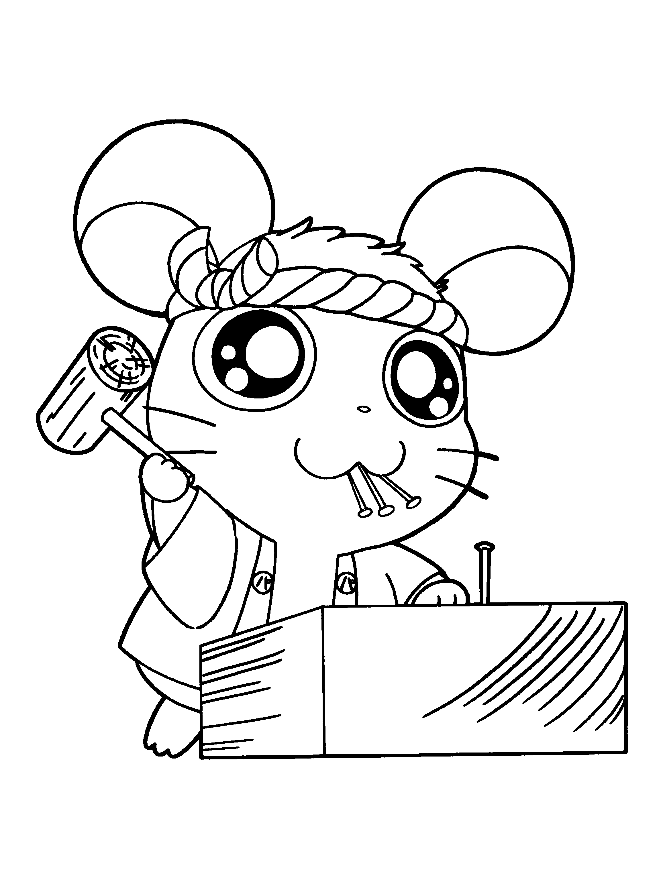 Hamtaro et ses amis en pleine aventure dans la nature