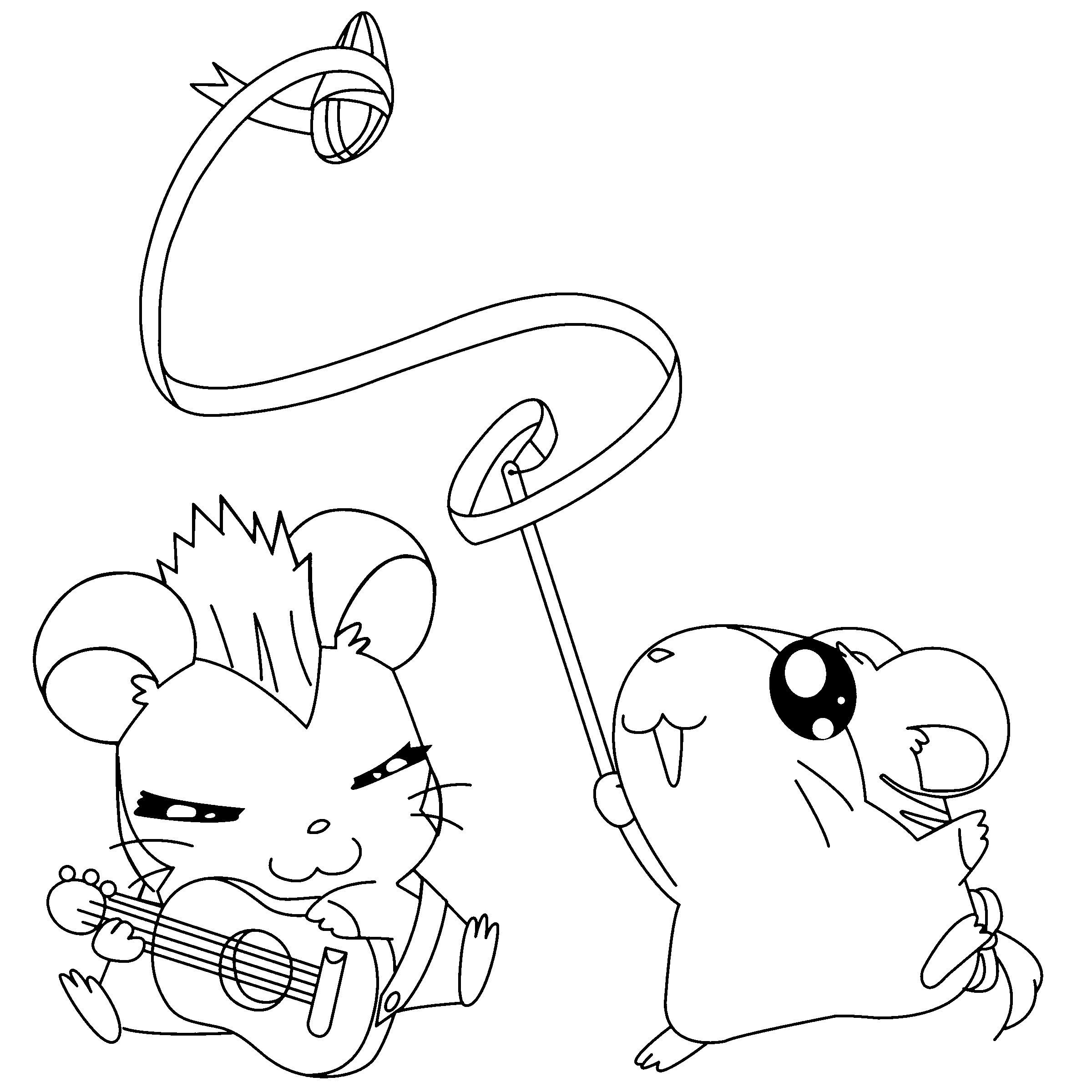 Hamtaro et ses amis en pleine aventure au cœur de la nature