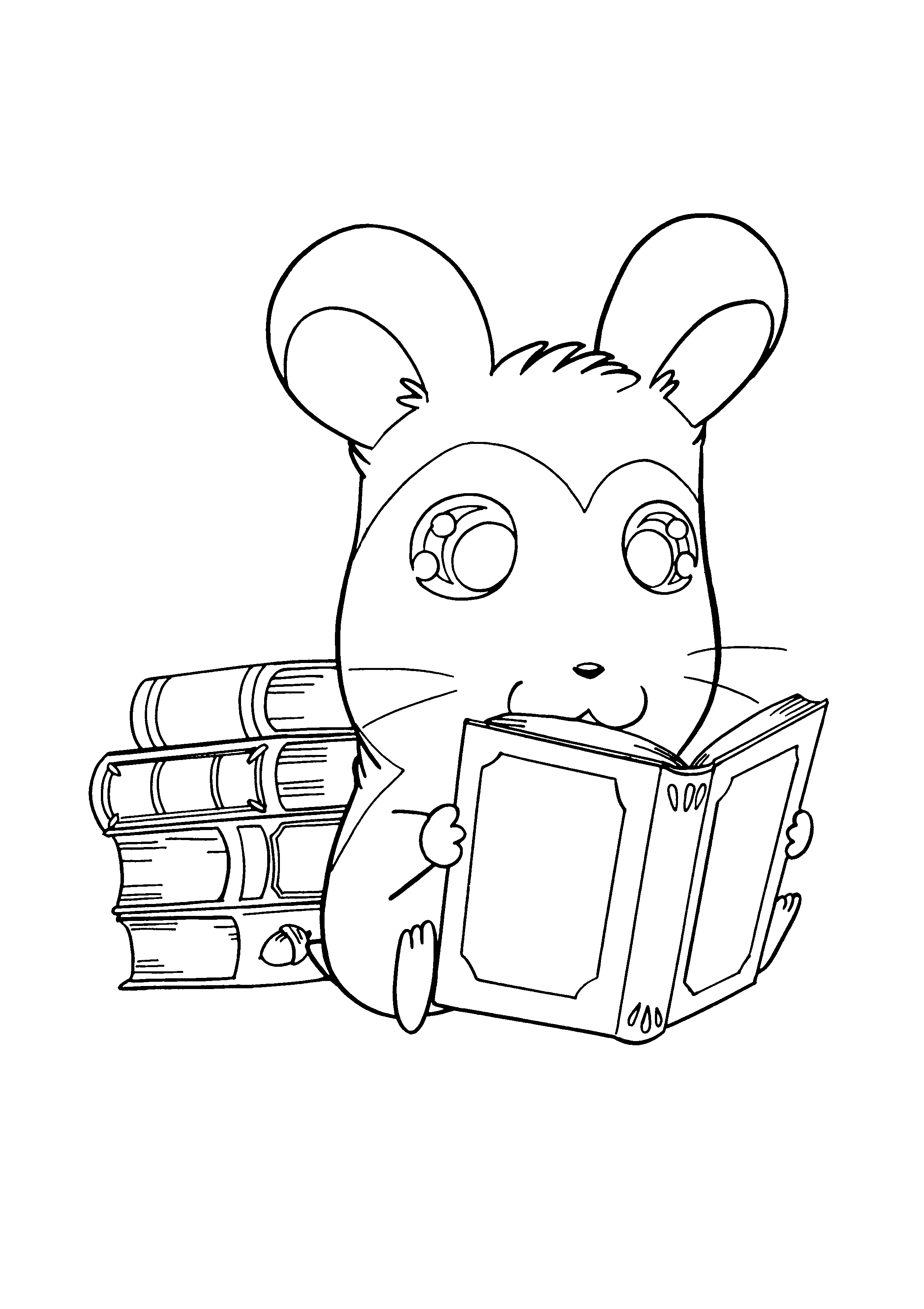 Hamtaro et ses amis en pleine aventure dans la prairie