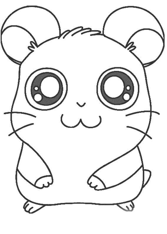 Hamtaro et ses amis en pleine aventure animée dans un jardin