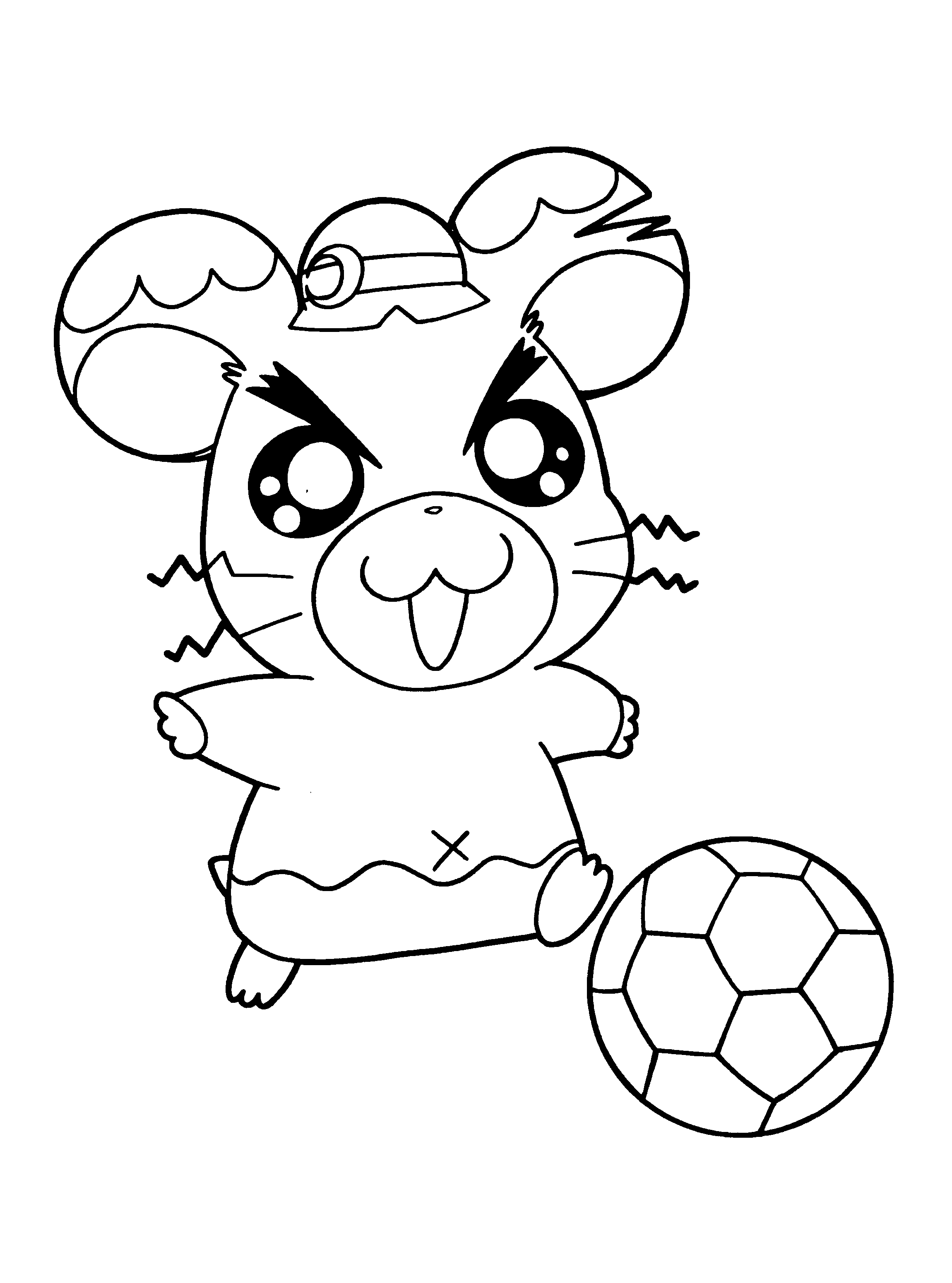 Hamtaro et ses amis en pleine exploration dans la nature