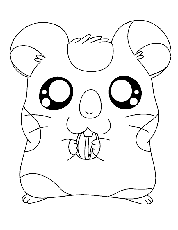 Hamtaro et ses amis explorent un jardin enjoué
