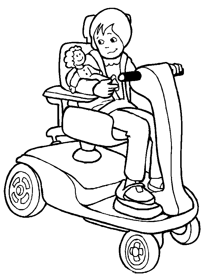 Un enfant en fauteuil roulant explore un jardin ensoleillé