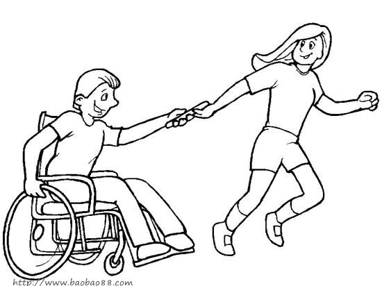 Un enfant en fauteuil roulant jouant dans un parc