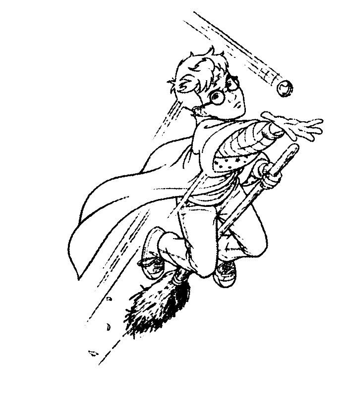 Harry Potter en pleine aventure avec sa baguette dans un décor mystérieux