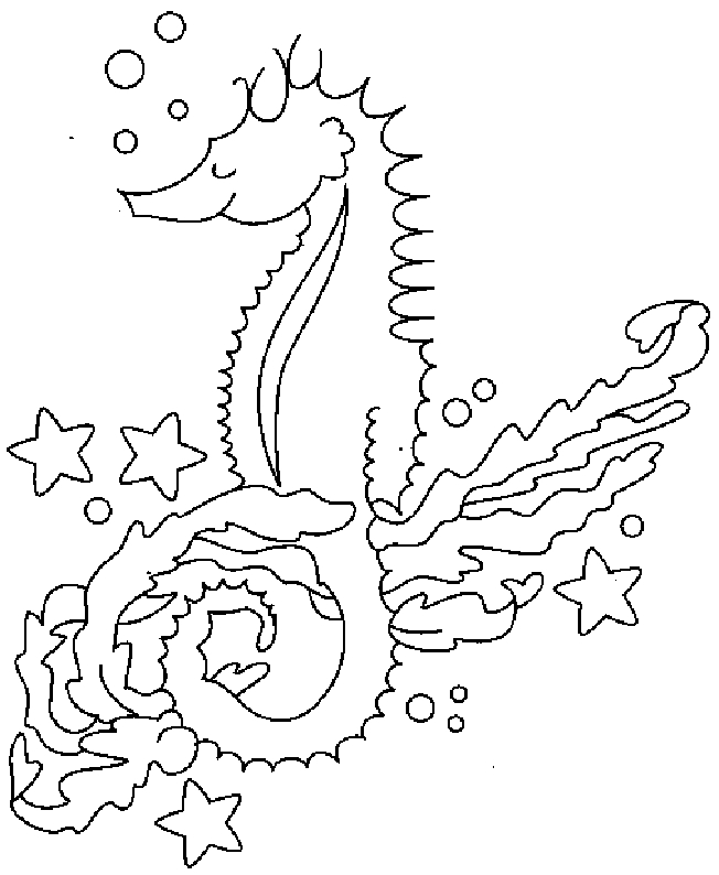 Un hippocampe serein évoluant dans un univers aquatique