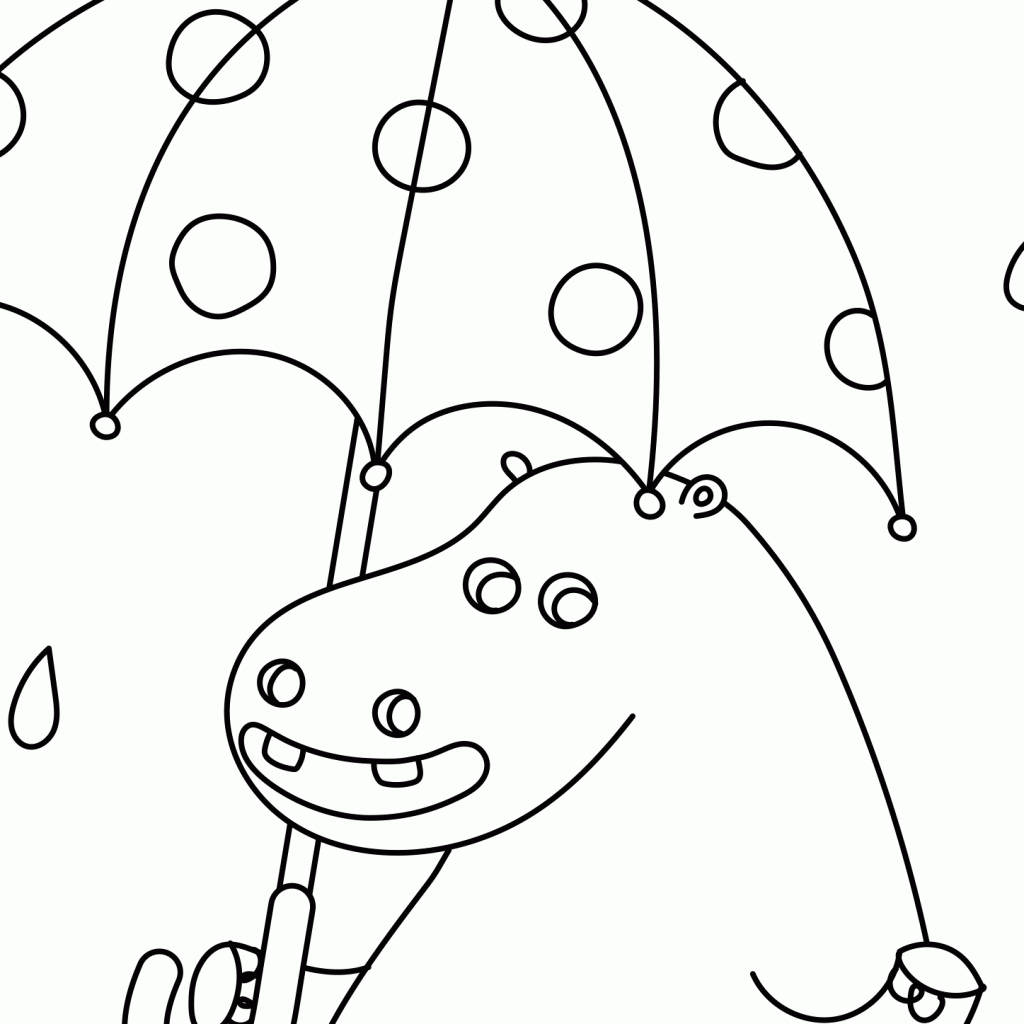 Hippopotame se reposant dans son habitat naturel