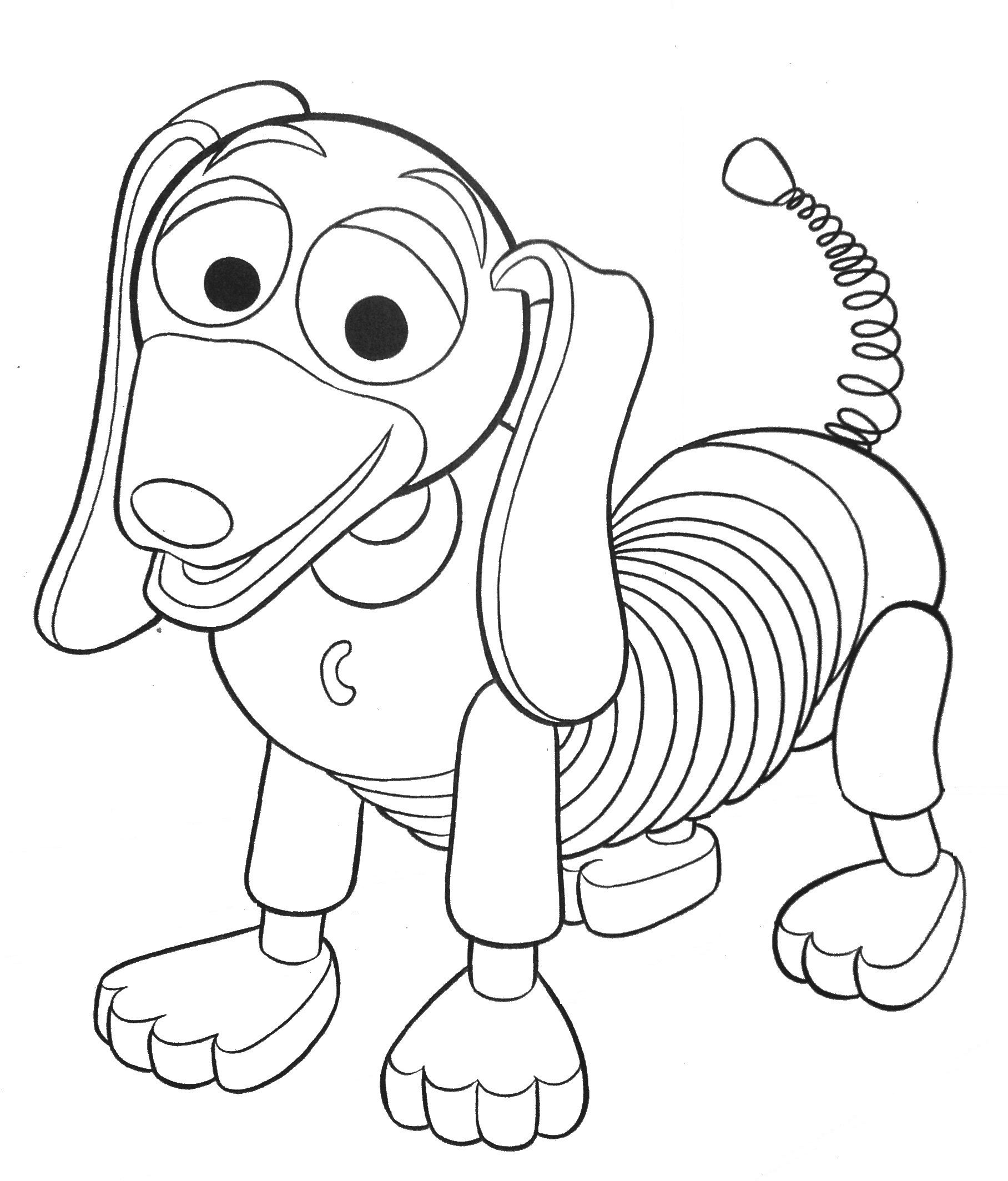 Coloriage de personnages de Toy Story en pleine aventure