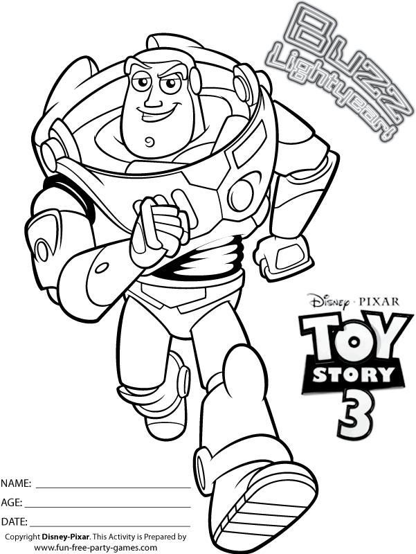 Scène de Toy Story avec Woody et Buzz Lightyear en pleine aventure