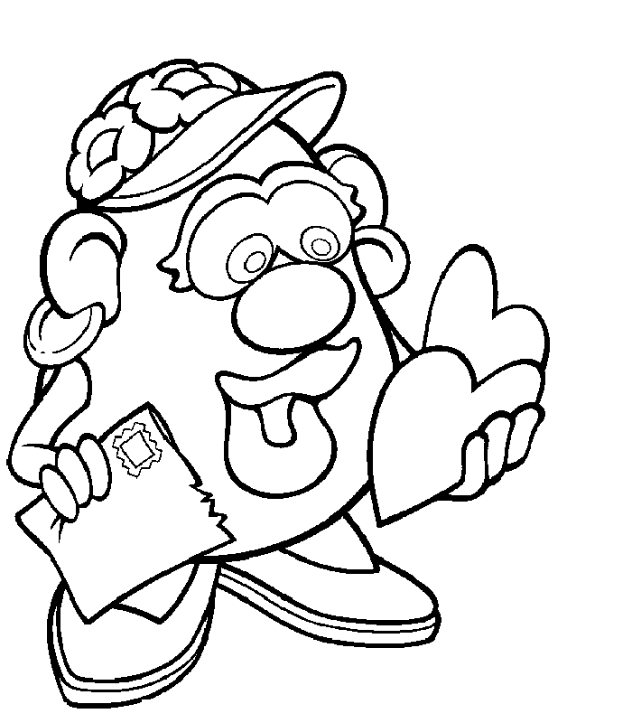 Coloriage représentant les personnages emblématiques de Toy Story dans un décor ludique