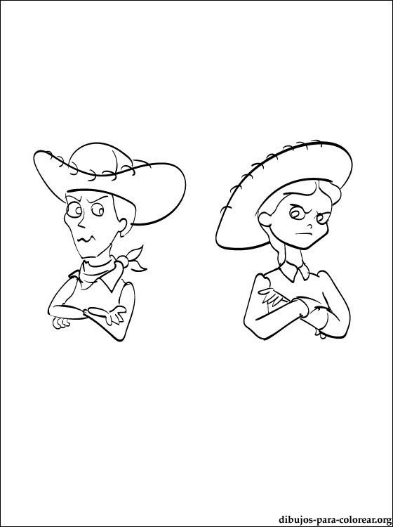 Scène de coloriage de Toy Story avec Woody et Buzz Lightyear en pleine aventure Scène de coloriage de Toy Story avec Woody et Buzz Lightyear en pleine aventure