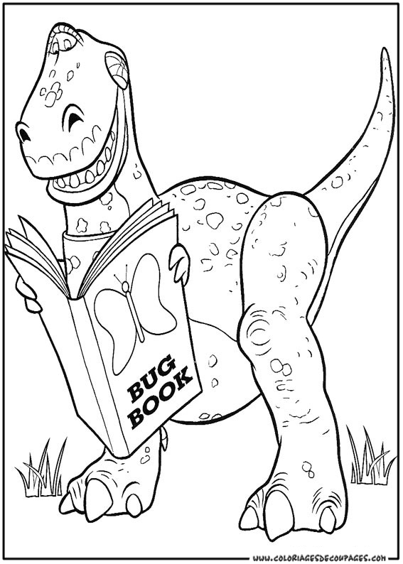 Coloriage des personnages de Toy Story en pleine aventure