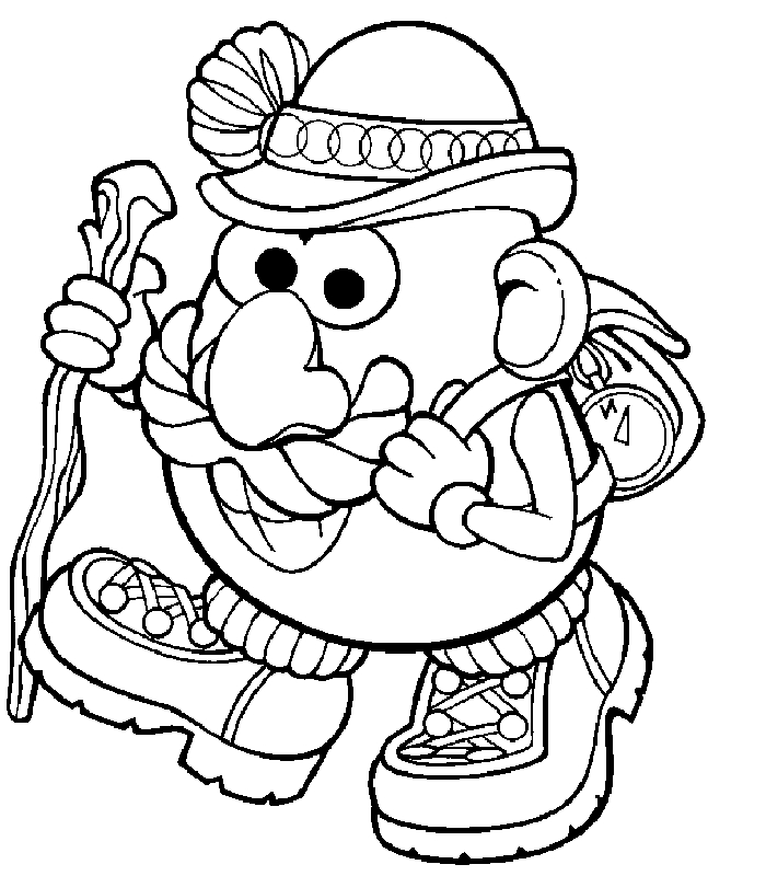 Coloriage de Buzz l'Éclair et Woody au milieu d'un décor de jouets
