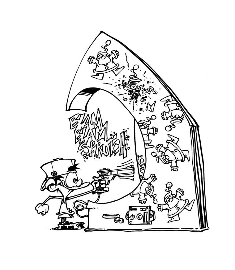 Bilbo Sacquet en pleine aventure dans la Comté