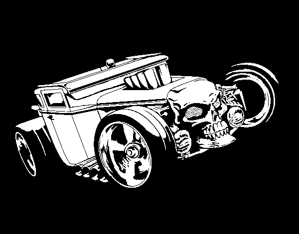 Voiture Hot Wheels en pleine course sur un circuit