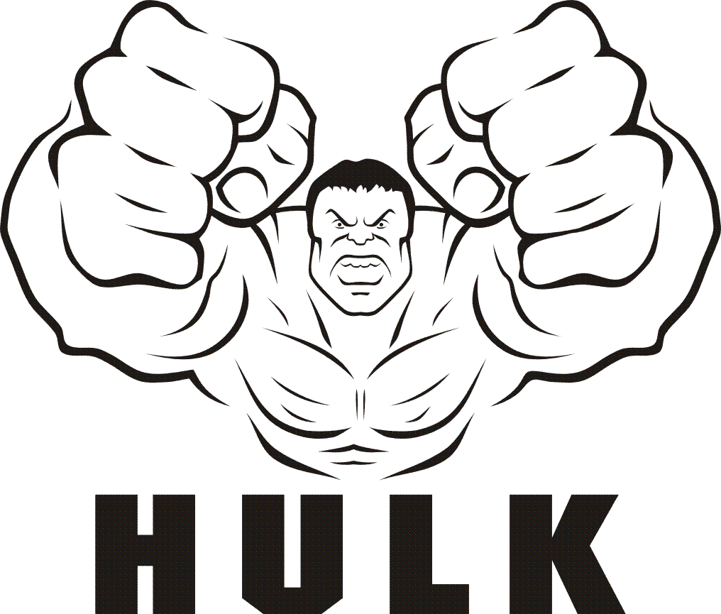 Hulk en pleine action, prêt à déchirer tout sur son passage